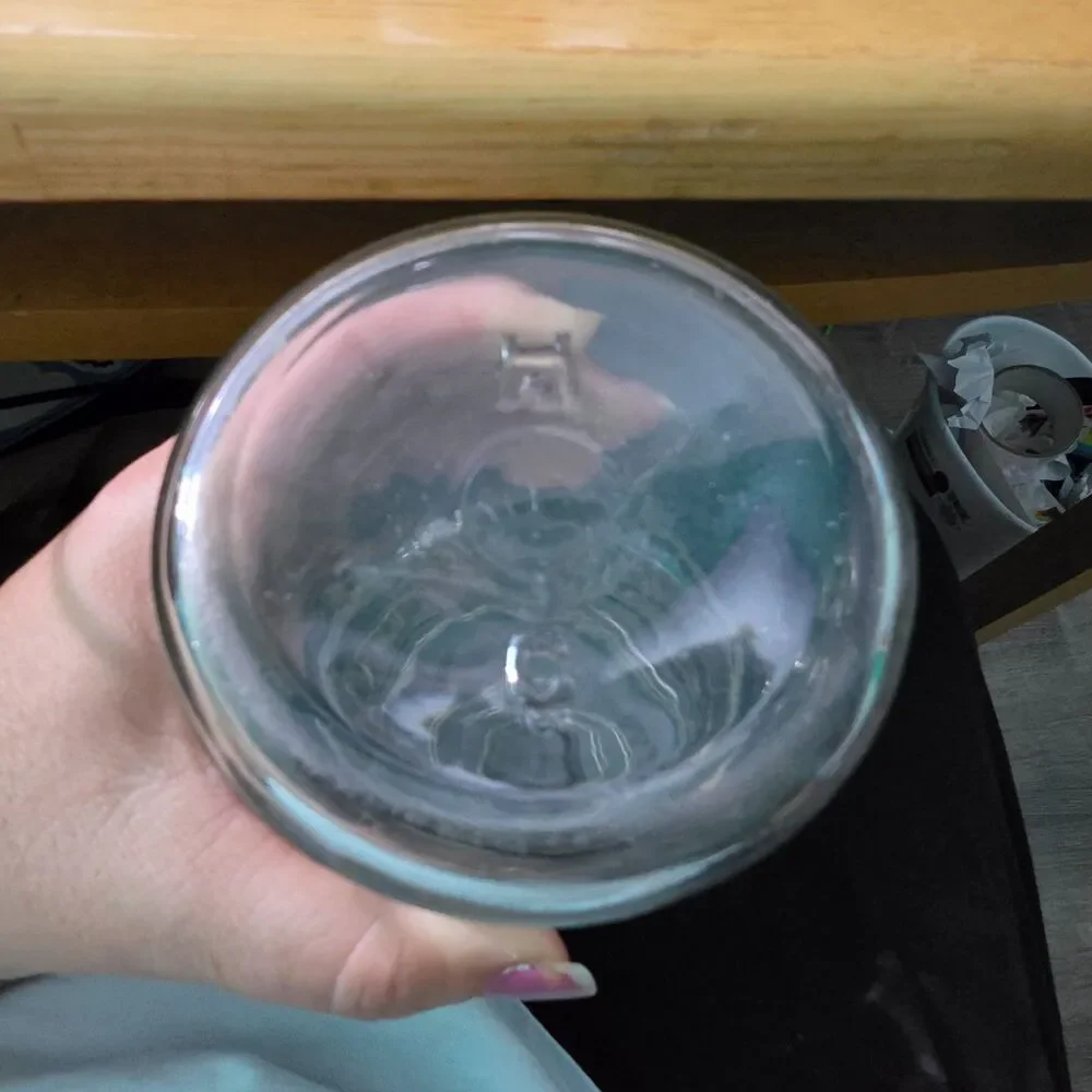 Vintage Atlas E-Z Seal Clear Pint Canning Jars Set of 3 Wire Bail Glass Lids